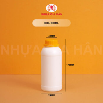 CHAI NHỰA 500ML